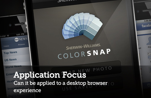 What is Application Focus?